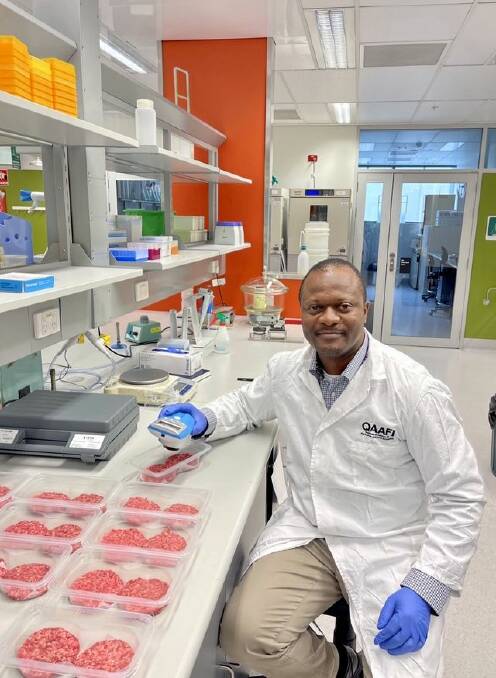 QAAFI UQ Research PhD scholar Michel Beya undertook research into meat preservation with Kakadu plums. Picture Supplied
