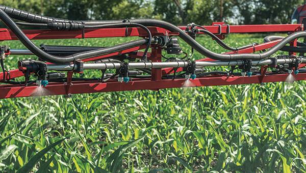 Case IH AIM Command FLEX delivers more accurate application rates across the spray boom, and turn compensation.