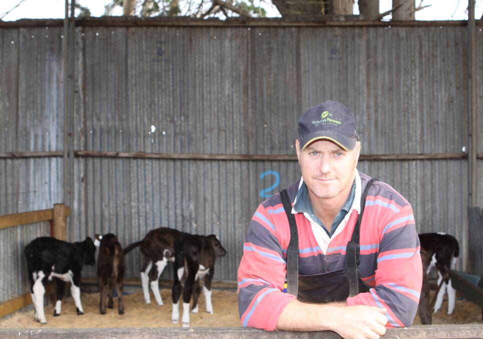 United Dairyfarmers of Victoria president, Adam Jenkins.