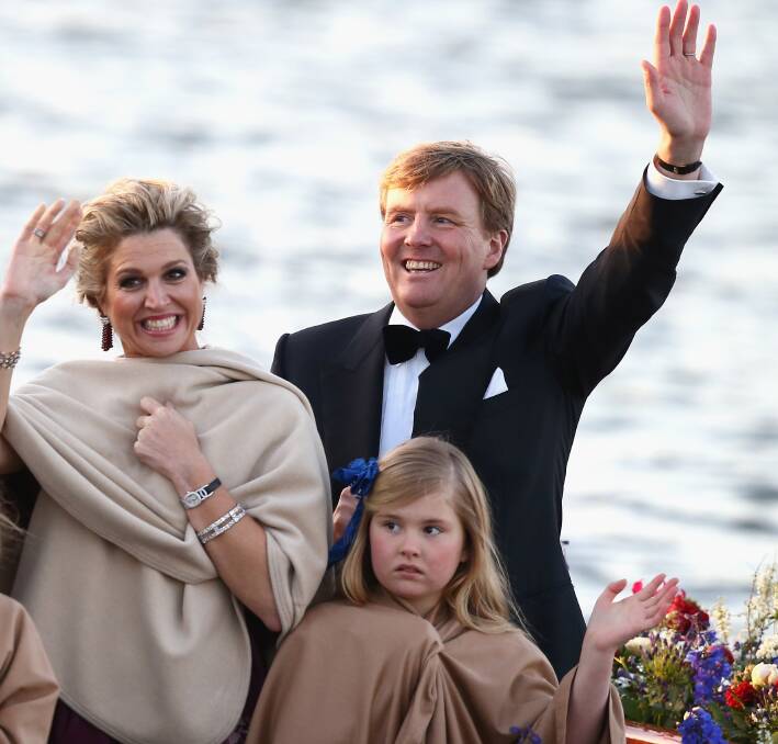 King Willem-Alexander and Queen Maxima of The Netherlands with daughter Princess Catharina-Amalia.The Dutch Royals will attend the agricultural innovation event Farm2Fork in November.