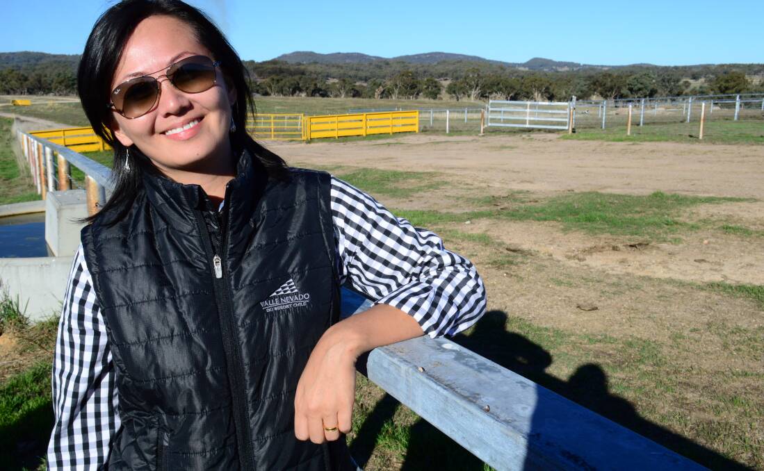 Brazilian coffee producer, Lissa Fukuda, in Australia to learn more about agricultural risk management planning.
