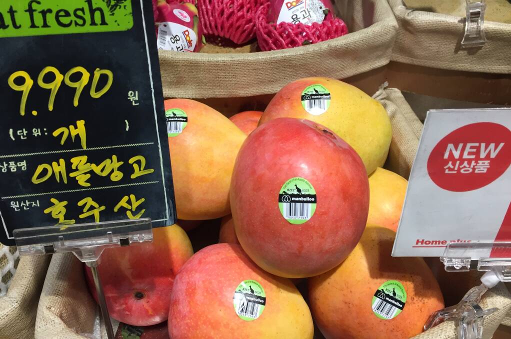 Fresh Australian horticultural produce is finding increasing market demand in South Korea.