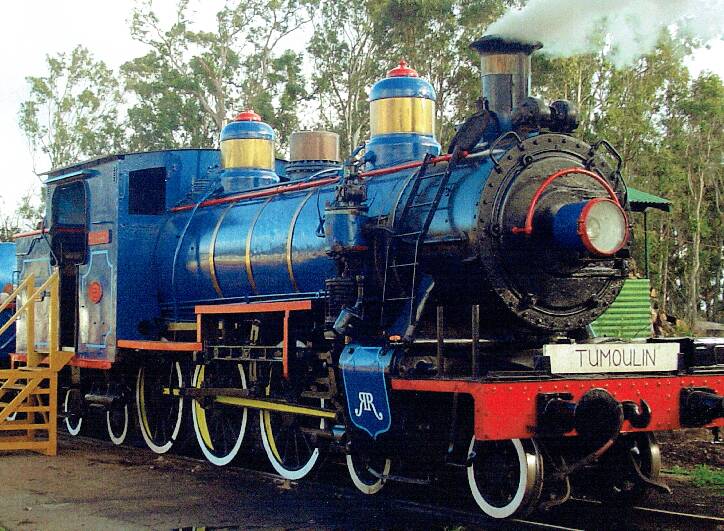 Today's Ravenshoe Steam Train. Funding is required to upgrade three bridges on the route from Ravenshoe to Tumoulin to allow the train to restart.