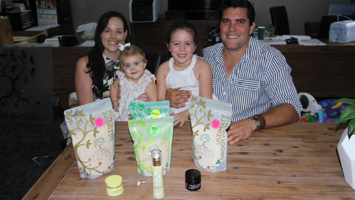 Walkamin banana grower Krista Watkins, pictured with husband Rob and daughters Kira and Kate, is passionate about finding sustainable, innovative solutions for the vast quantities of unsaleable produce on the Tablelands.