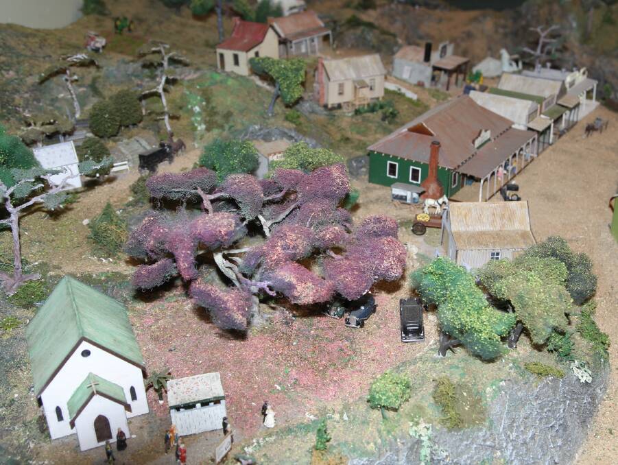 Old Times: A working model railway depicting Herberton more than 80 years ago gives an authentic view of the former tin mining town.