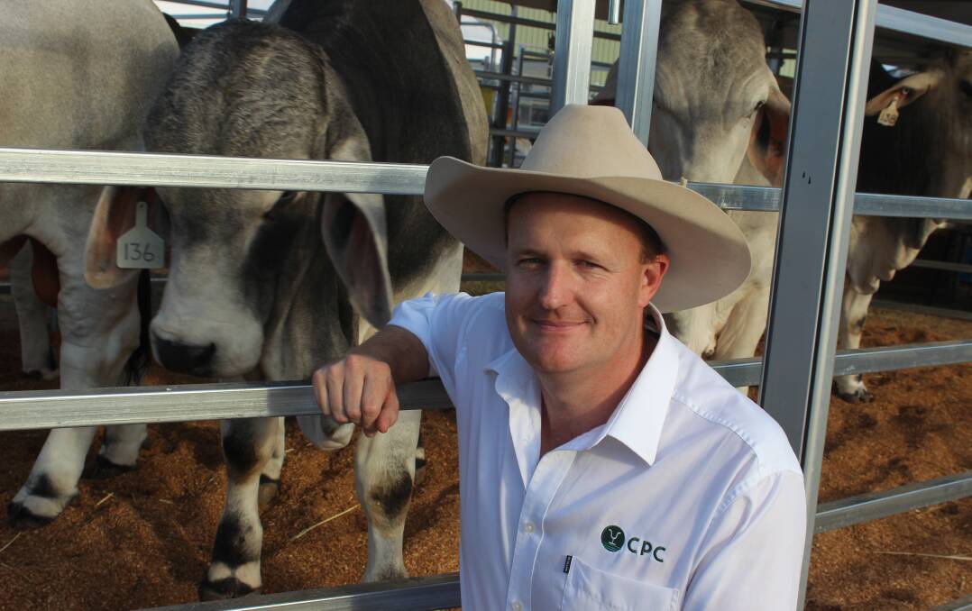 CPC’ chief executive officer Troy Setter at the 2016 World Brahman Congress in Rockhampton, Queensland.