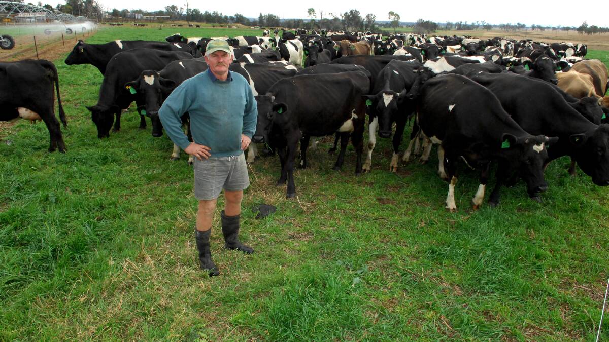 Queensland Dairy Organisation vice president Ross McInnes.