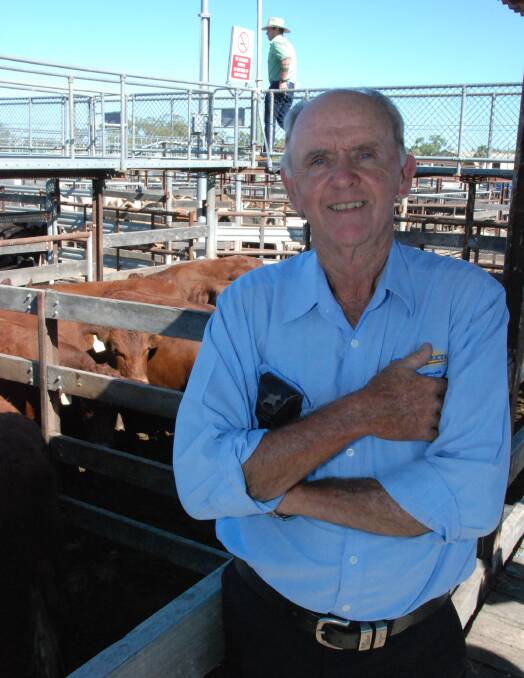 Bevan Walker, Jaibell, Bell, sold a consignment of steers at Dalby's cattle sale to 316c/kg for 425kg to return $1345/head on Wednesday. 