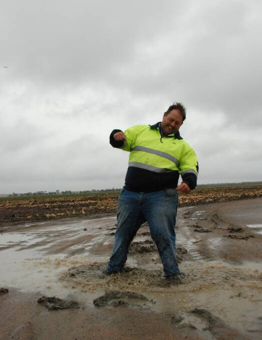 Good soaking rain of more than 25 millimetres on Friday has brought some relief for Grassdale farmer Matt Waye. 