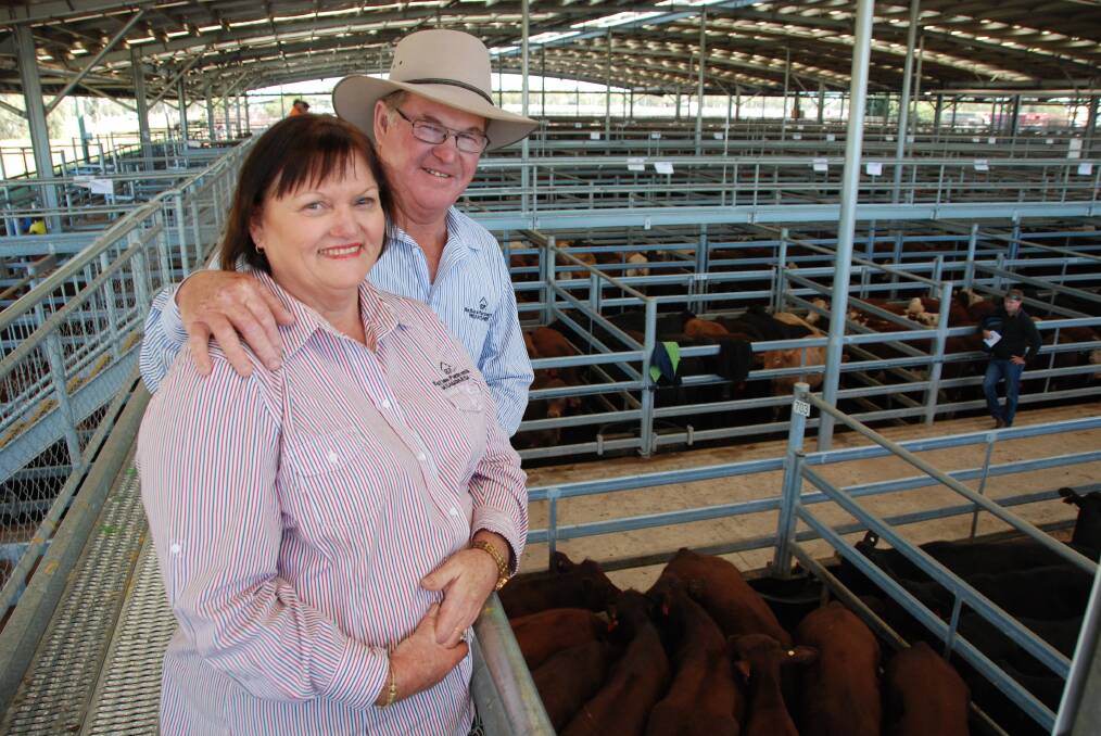 Ross and Cheryl Brown, Belmont Park, Meandarra won the 360 to 420kg feeder steer class in this year's Dalby Feeder Cattle Challenge.  