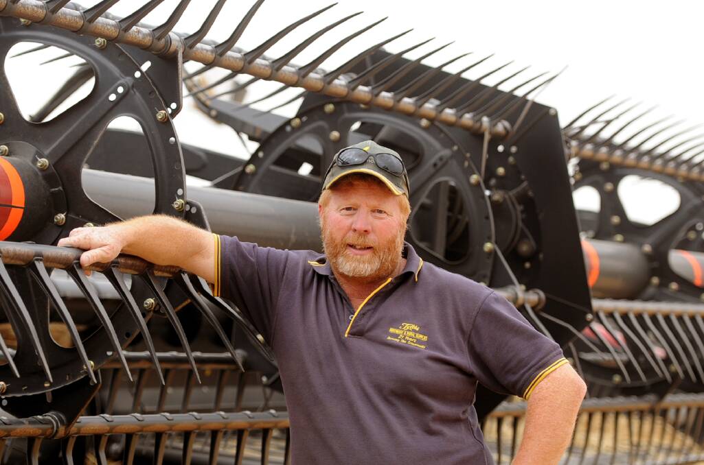 Rupanyup, Victoria, farmer Peter Teasdale says chickpeas were the star performer in terms of gross margins on his farm last season. 