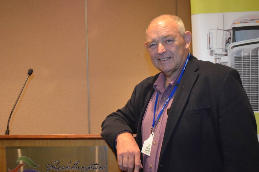 Australian Livestock Markets Association (ALMA) chair Steve Loane enjoyed the meet and greet evening with expo guests.