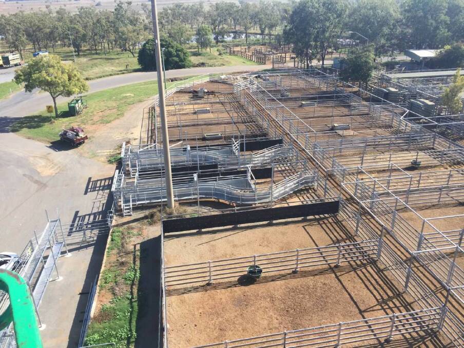 Dual purpose unloading and loading ramp facilities which will support safer livestock practices associated with sale events are in the final stages of development at CQLX.