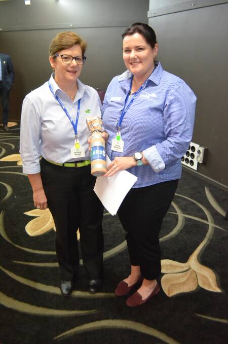 Michelle Webster, Central Highlands Regional Council, with MSA operations manager Hayley Robinson.