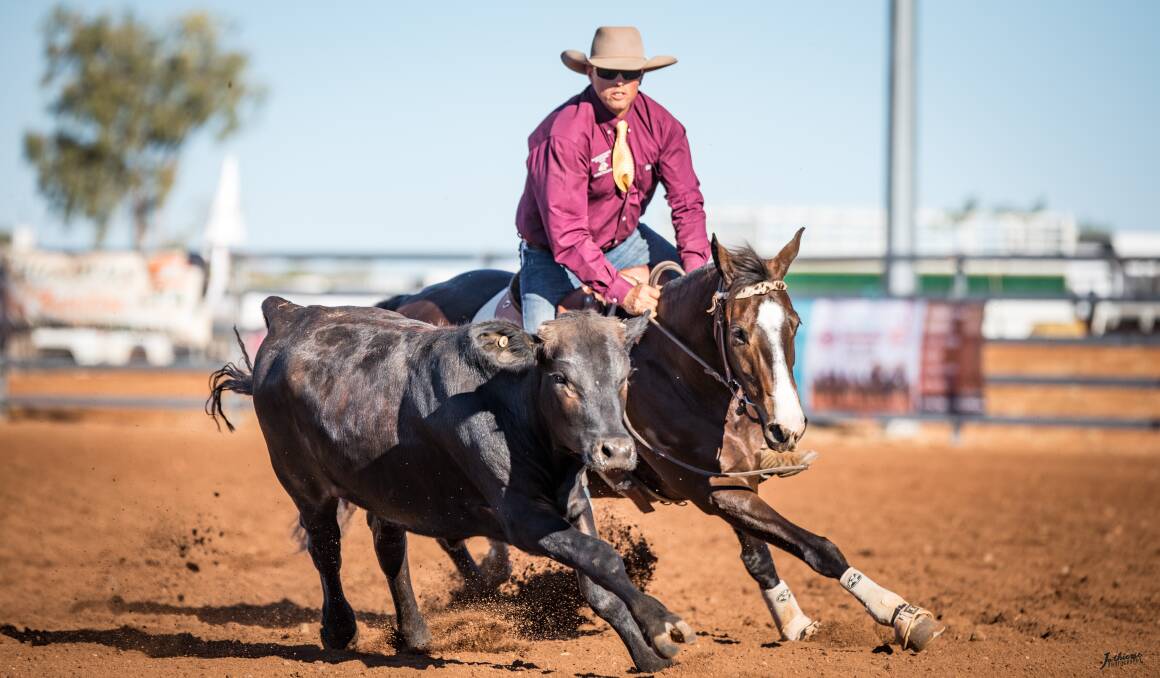 Challenge accepted: Jon Templeton from Kingaroy, claimed top honours during the 2017 Curley Cattle Transport Classic Stockman’s Challenge. Who will prevail this year?