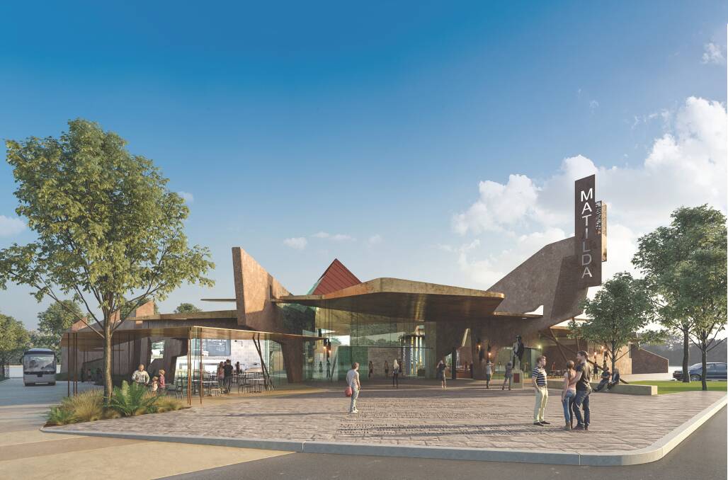 An icon returns: The rebuilt $23 million Waltzing Matilda Centre will be the pride of western Queensland again. Photo courtesy of The Waltzing Matilda Centre.