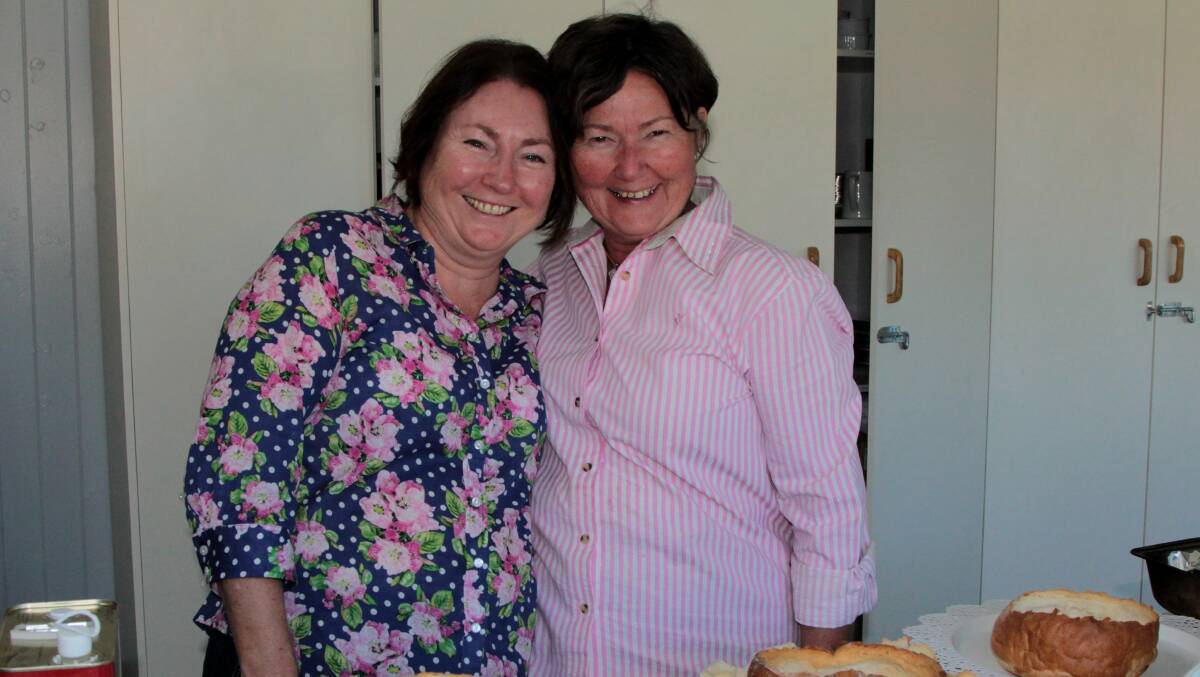 Best friends: Donna Doyle and Heather Turnbull have educated 13 children between them and know well the sacrifices made as boarding allowances fell well behind the costs of ensuring their children have an education. Picture: Sally Cripps.