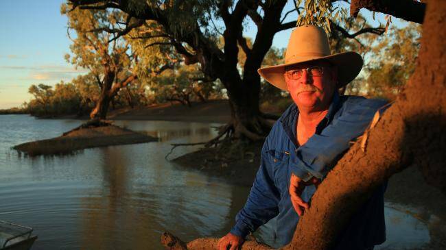 
Angus Emmott is a well-known figure in western Queensland water protection debates.