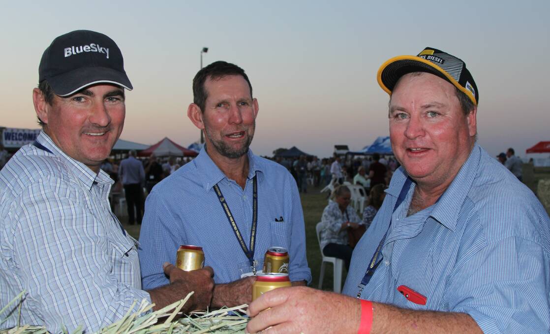 Some of the hundreds of bush blokes who attended the Longreach Pastoral College 50th anniversary weekend, that made such an impression on motel manager, Peter Byster.