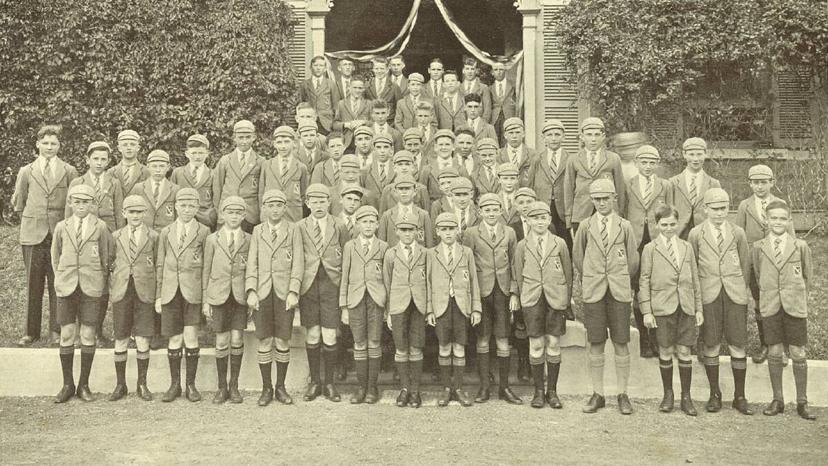 The 1931 Downlands College foundation students.