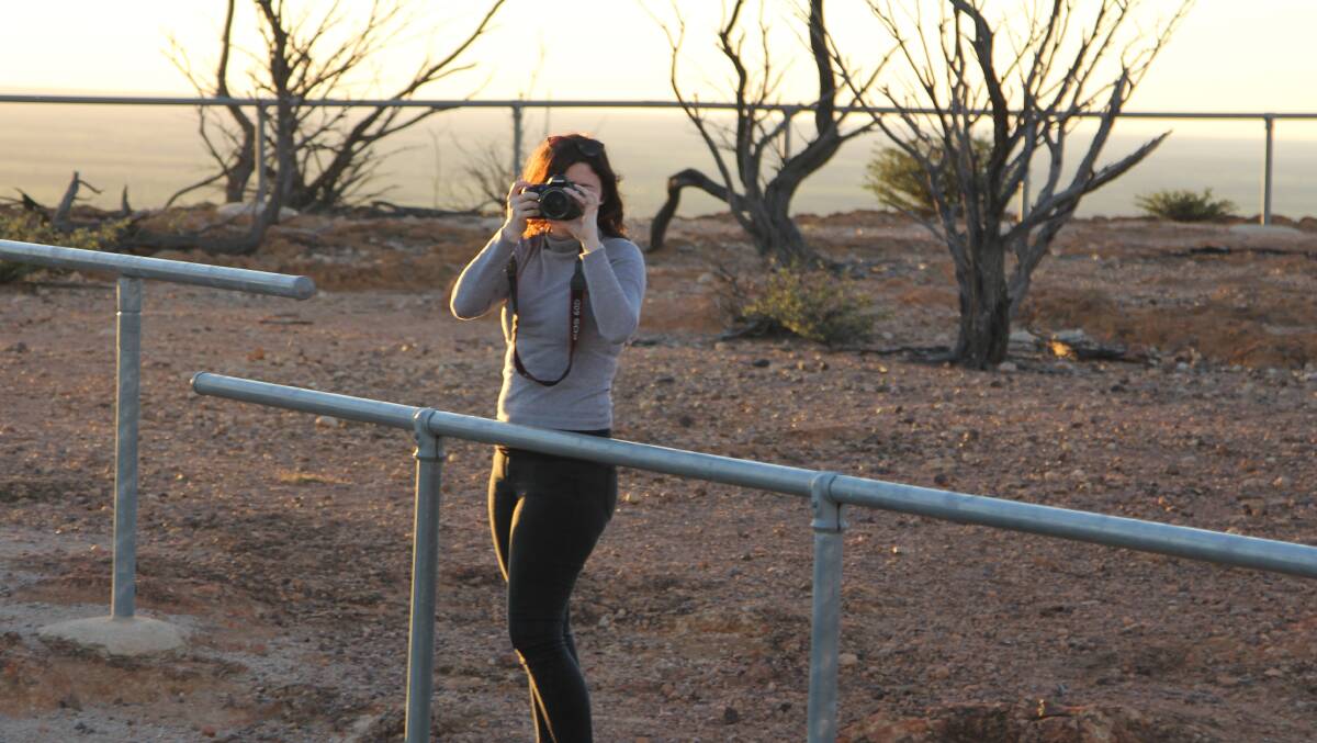 There were plenty of creative photography opportunities for participants such as Longreach's Blythe Moore over the weekend.