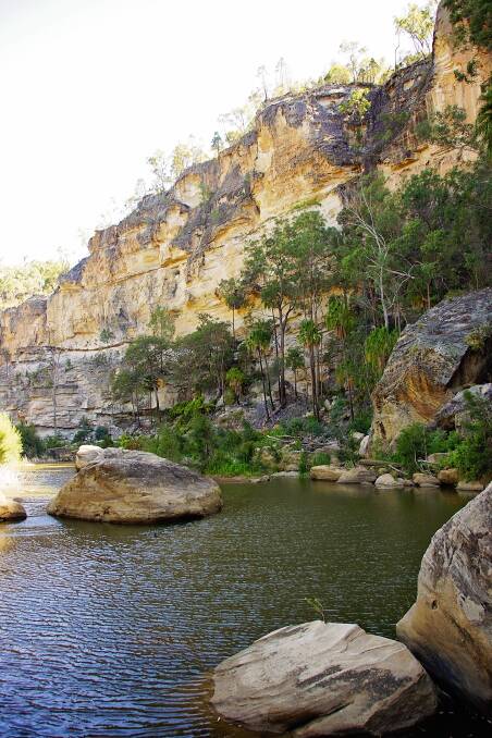 The Robinson Gorge section of Expedition National Park in the Banana shire, now on the Outback Queensland Tourist Association list of attractions.