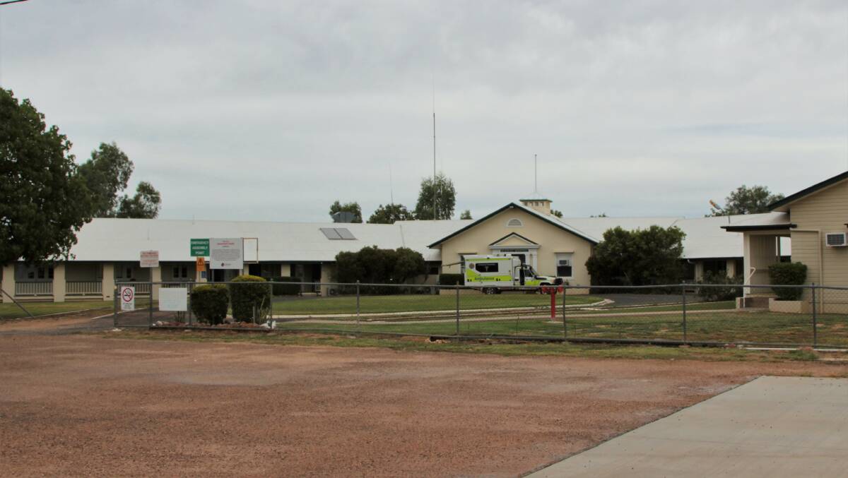 The hospital at Blackall is 78 years old and has been on the government 'sick list' for some time.