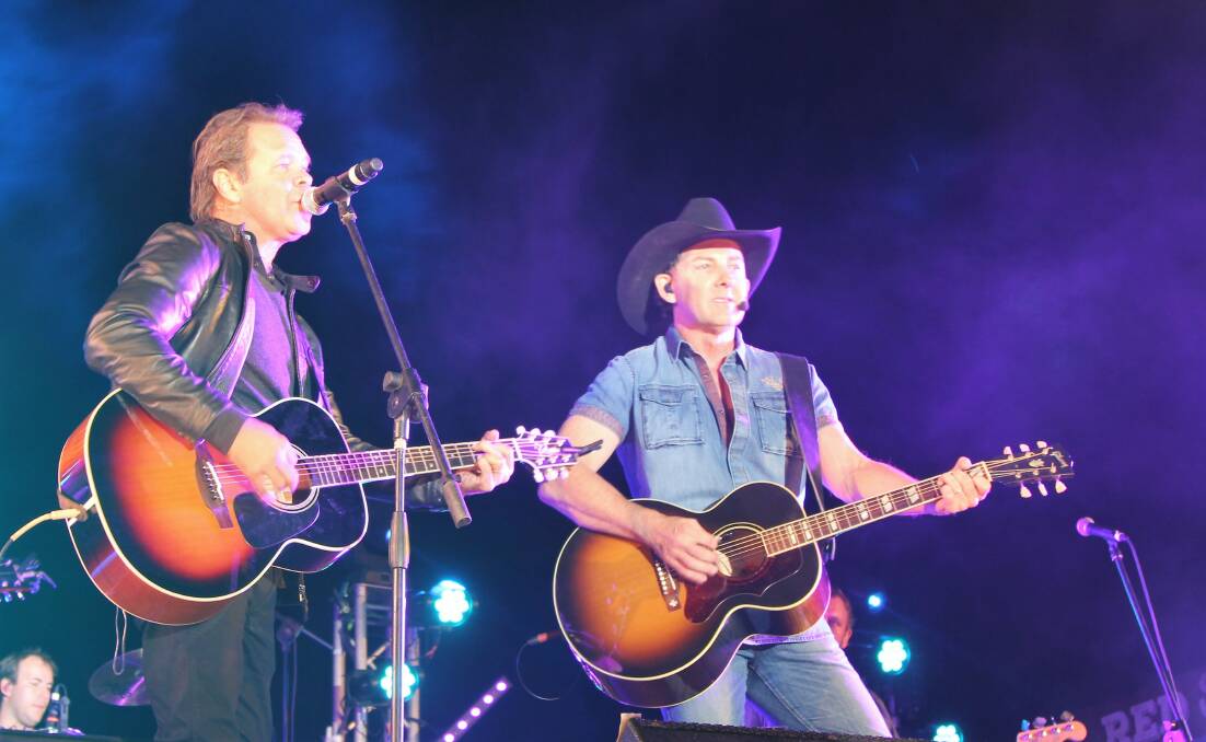 Troy Cassar-Daly together with Lee.