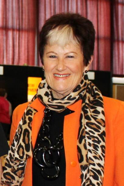 Retiring Balonne shire mayor Donna Stewart.