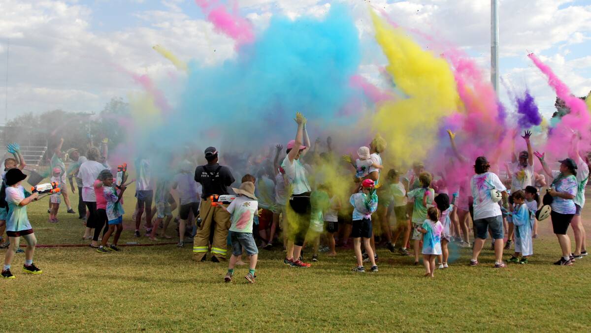 A colour run to rival the 2015 event is being planned for this weekend's Heartland Festival in Blackall.