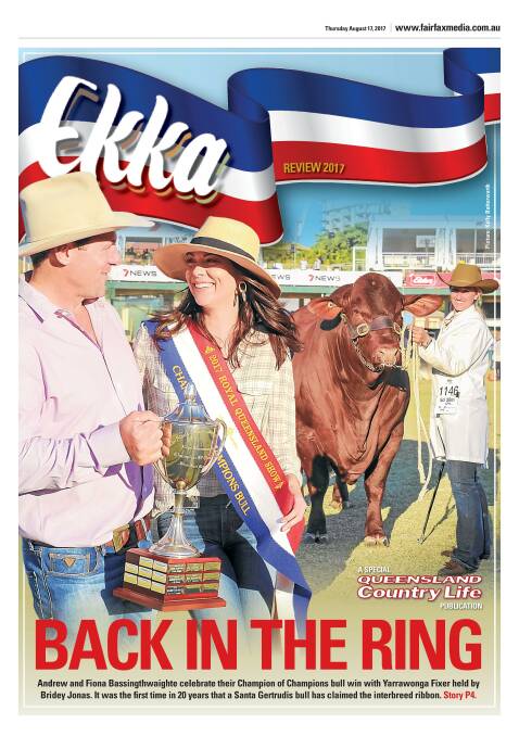 QCL cover of this year's Royal Queensland Show Special Publication.