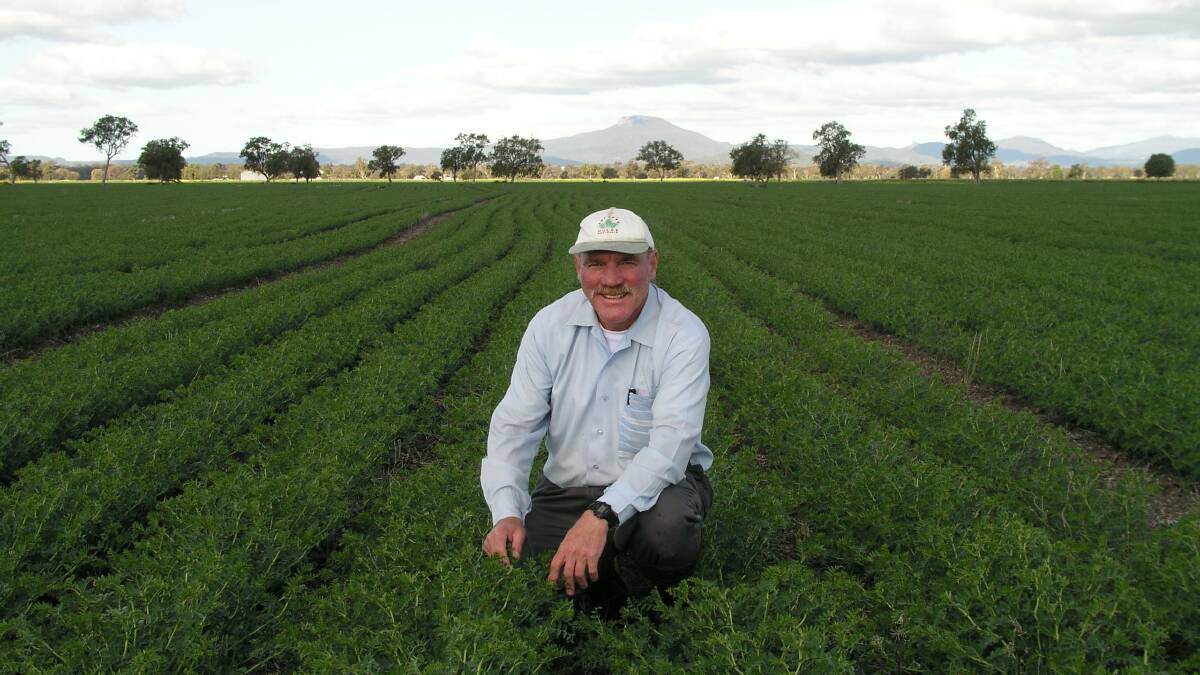 NSW Department of Primary Industries (DPI) senior plant pathologist Dr Kevin Moore. 