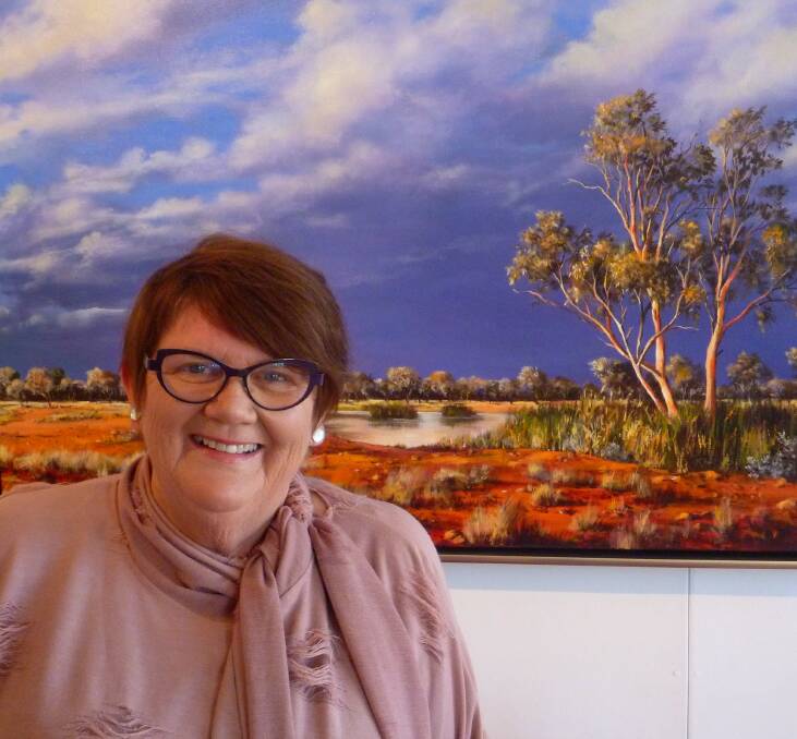 Quilpie artist Lyn Barnes is back by popular demand in 2018. 