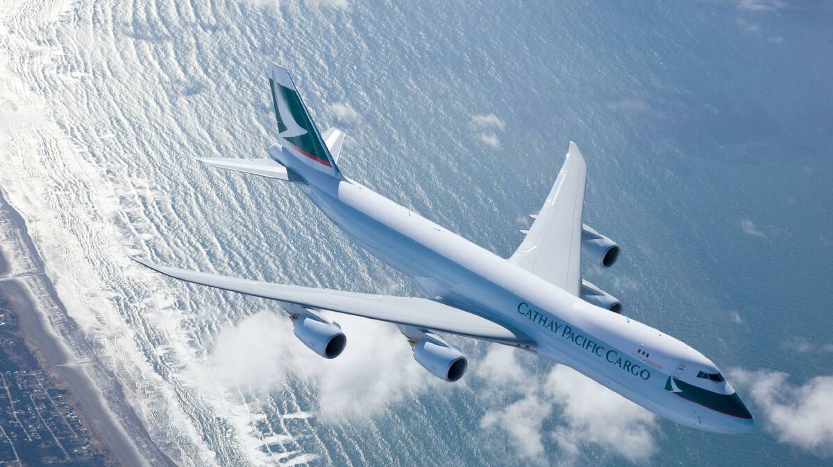 The Cathay Pacific Airways Boeing 747-800F will carry fresh produce from the Darling Downs when it departs for Hong Kong. The type of produce has not been confirmed at this stage. 