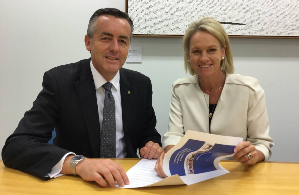 Infrastructure and Transport Minister Darren Chester and Regional Development Minister and Nationals deputy leader Fiona Nash under pressure over inland rial, leading into the federal budget and election.