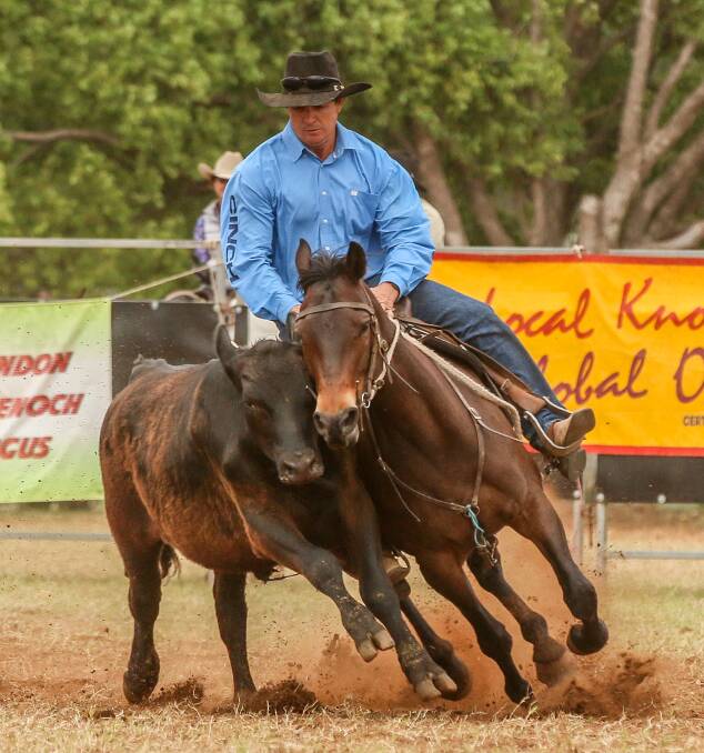Chinchilla: Ben Hall wins the Restricted Open. Picture: Sue Waldron Photos