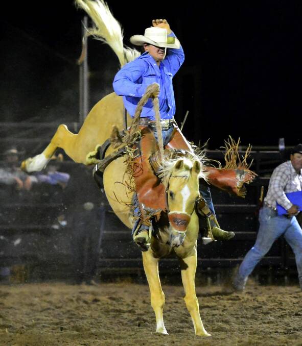 FRESH START: Mitchell saddle bronc rider Greg Hamilton will be looking for a good start to the new season on May 1. Picture: Dave Ethell