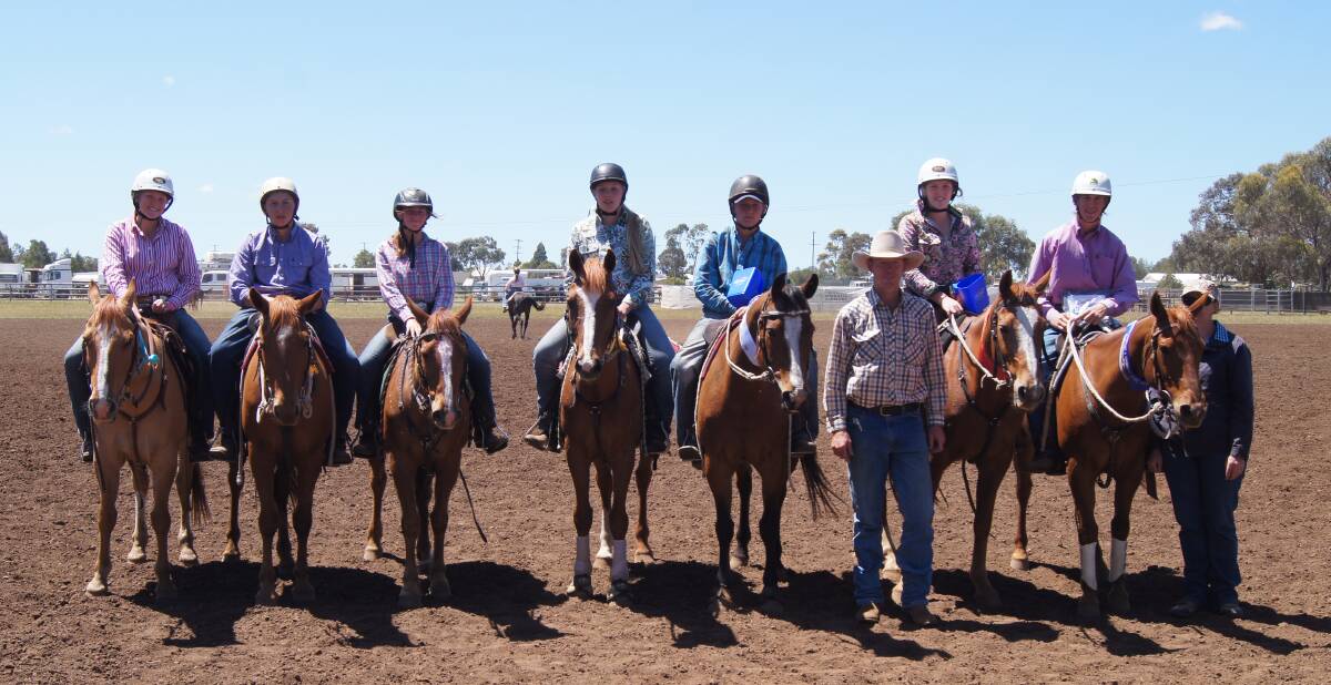 Cambooya Juvenile: Presentation with judge Jim Daley and sponsor Kerry Hagenbach. Picture: Nicole Hayward