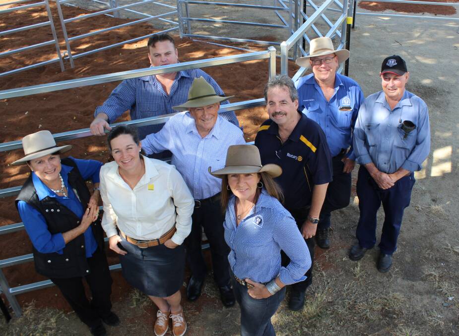 The Rockhampton Commercial Cattle and Show Society organising committee worked hard to bring back the commercial trade cattle show. 
