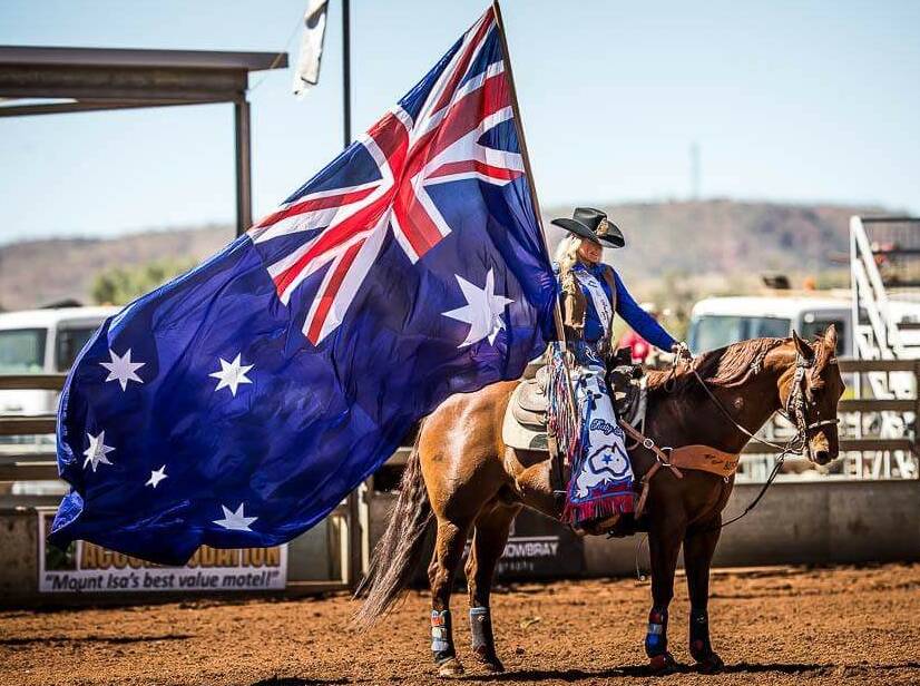 2016 Miss Rodeo Australia: Katy Scott from Cloncurry travelled to rodeos across Australia and travelled twice to North America.  Picture: Stephen Mowbray.