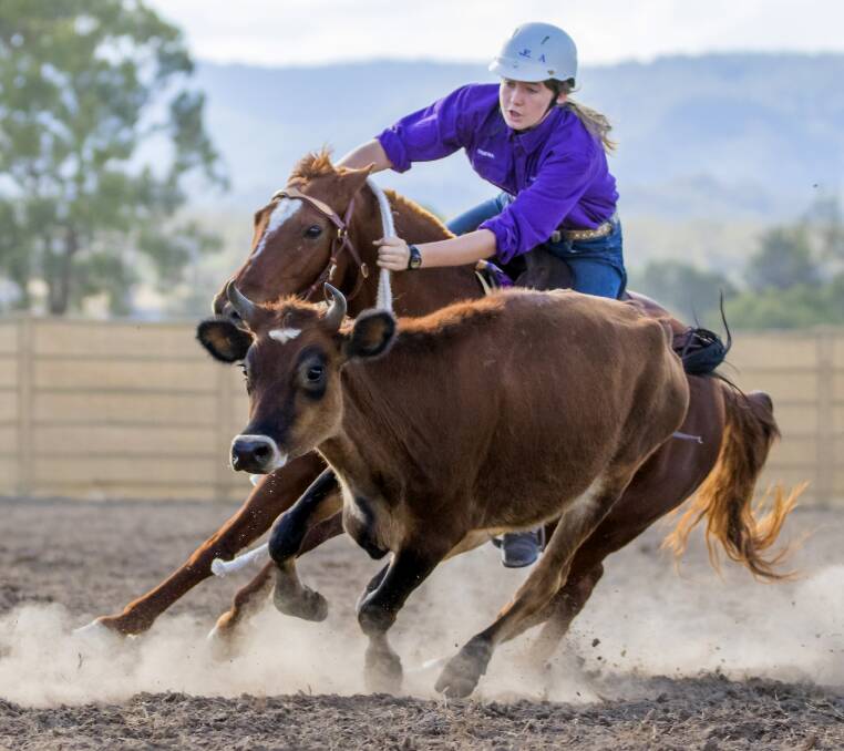 South East Zone: Juvenile Rider Serena Verrall riding Jazzy. Picture: Framed Forever Fotos.