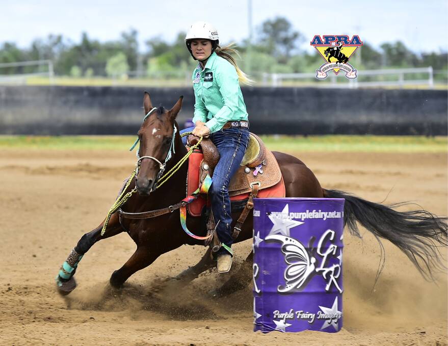 ONE TO WATCH: Roma rider Teal Ayers will be one of the favourites for both junior and open events at Emerald on July 7-8. Picture: Dave Ethell