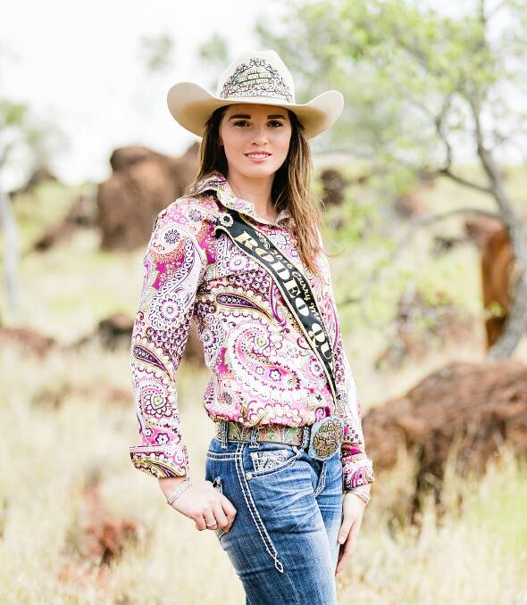 HOPEFUL: Cloncurry's Kate Taylor is one of four Miss Rodeo Australia entrants from Queensland. The 2017 Miss Rodeo Australia will be crowned on Saturday night  at the Australian Rodeo Heritage Centre in Warwick. 