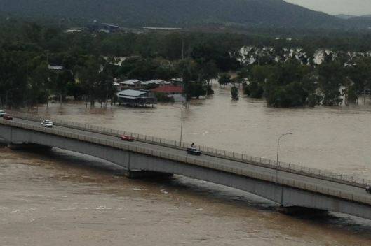 Fitzroy River below expected height
