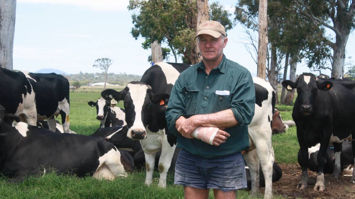 Farmer closes gates to dairy industry