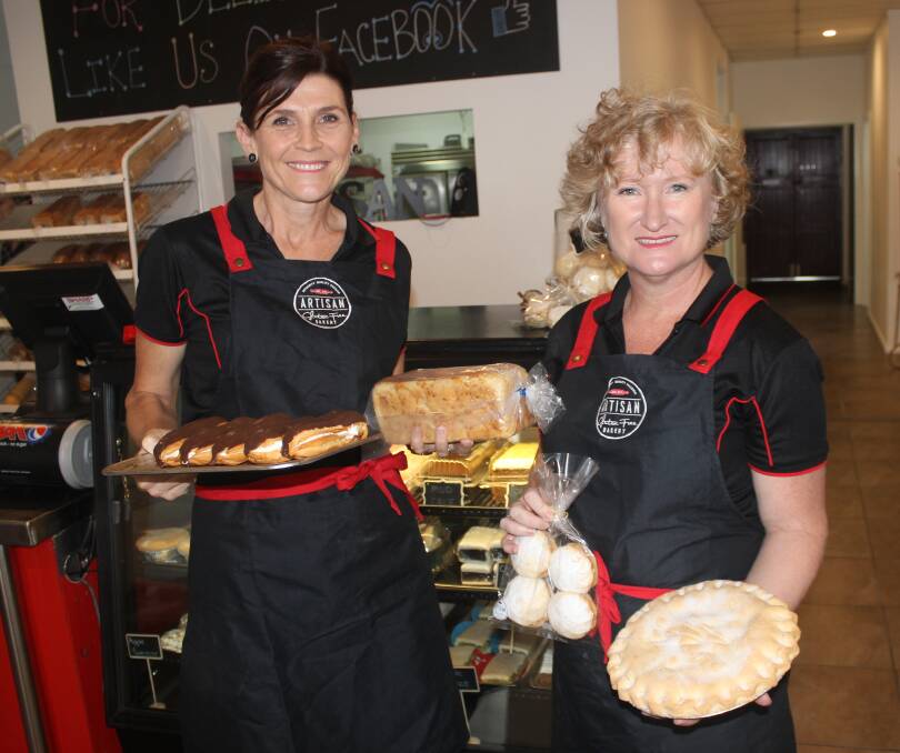 Diversification: Simone Lawrie and Keely Roberts have opened a gluten-free bakery and plan on getting their product into the rural regions. Picture: Inga Stünzner