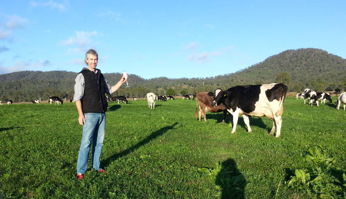 Brian Cox is a dairy farmer from Beaudesert.