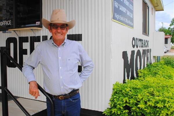Geoff Potter’s advice for local people looking out for him in the upcoming movie Mystery Road – is don’t look down to unwrap your Mintie when he comes on. Geoff plays small parts as a coroner’s offside and as nosy neighbour Ted.