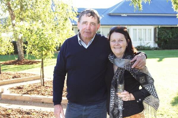 The hosts of the inaugural Southern Downs Harvest, Peter and Colleen Lindores, opened up their home to 135 people for lunch at Melrose Station, Killarney.