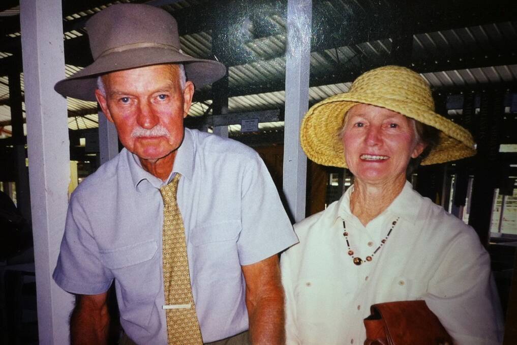 The late Gordon Leahy and his wife Elizabeth who passed away on August 7, 2013.